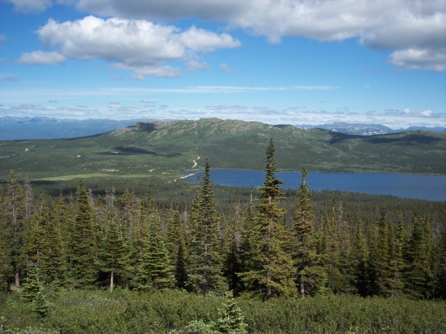 Fish Lake trail, Yukon